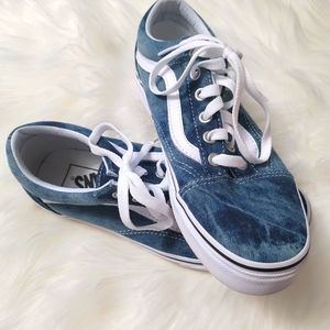 Vans, 8 1/2, denim
